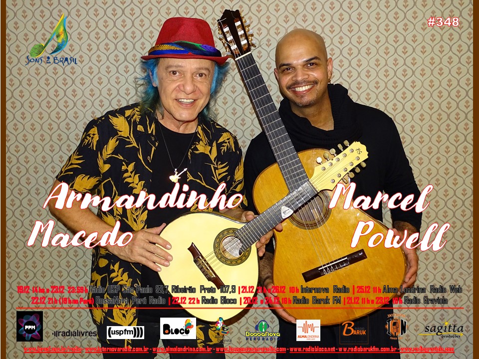 Sons do Brasil 348 | Marcel Powell e Armandinho Macedo