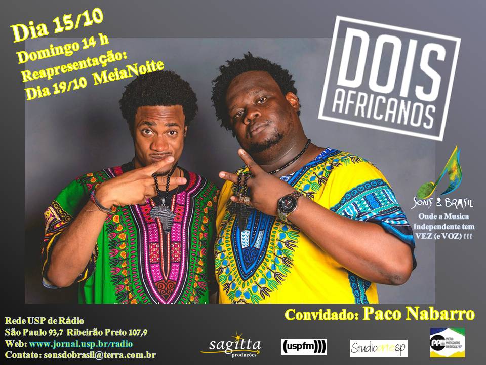 Sons do Brasil 133 | Dois Africanos e Paco Nabarro