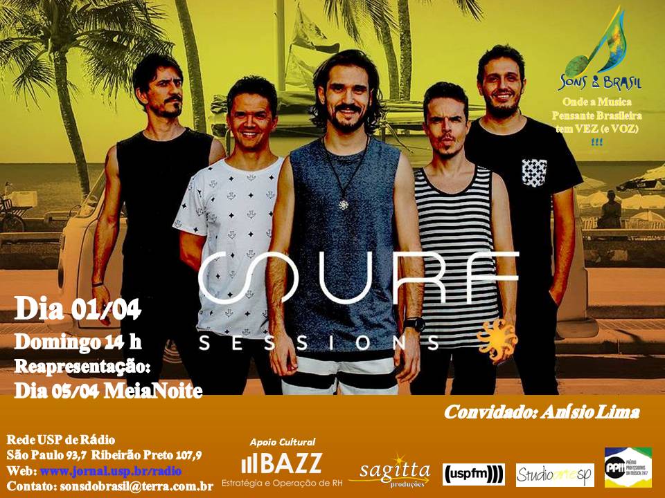 Sons do Brasil 156 | Surf Sessions e Anisio Lima