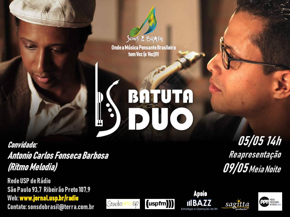 Sons do Brasil 212 | Batuta Duo e Antonio Carlos da Fonseca